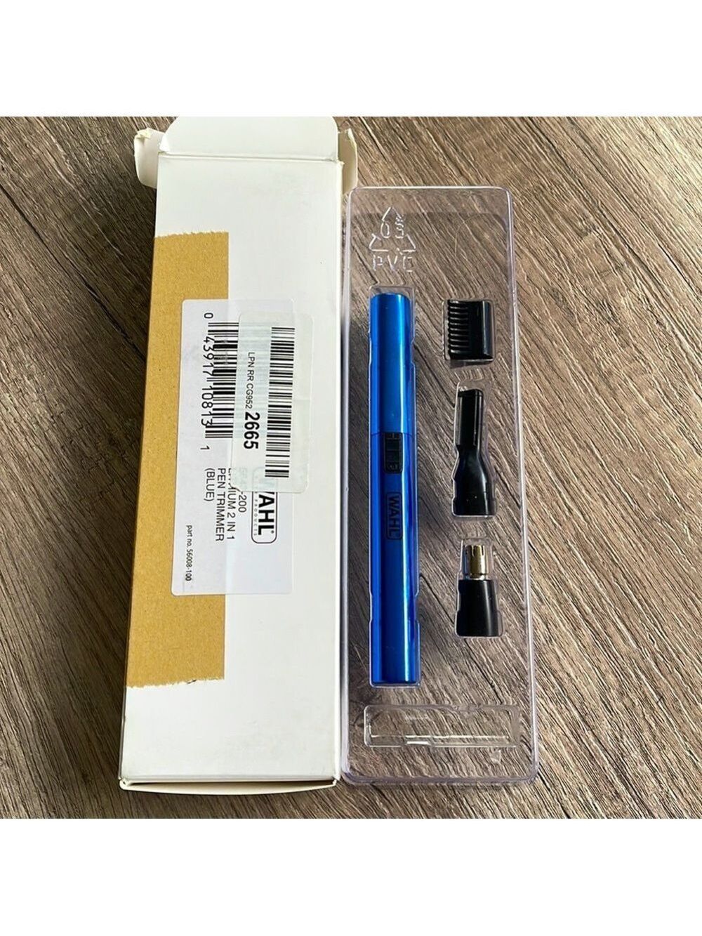New Wahl Blue Pen Trimmer